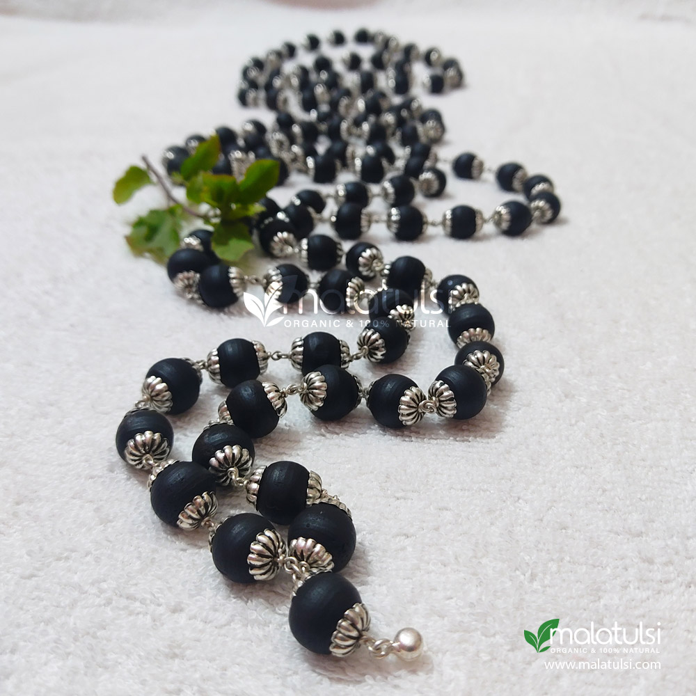 Silver Tulsi Mala