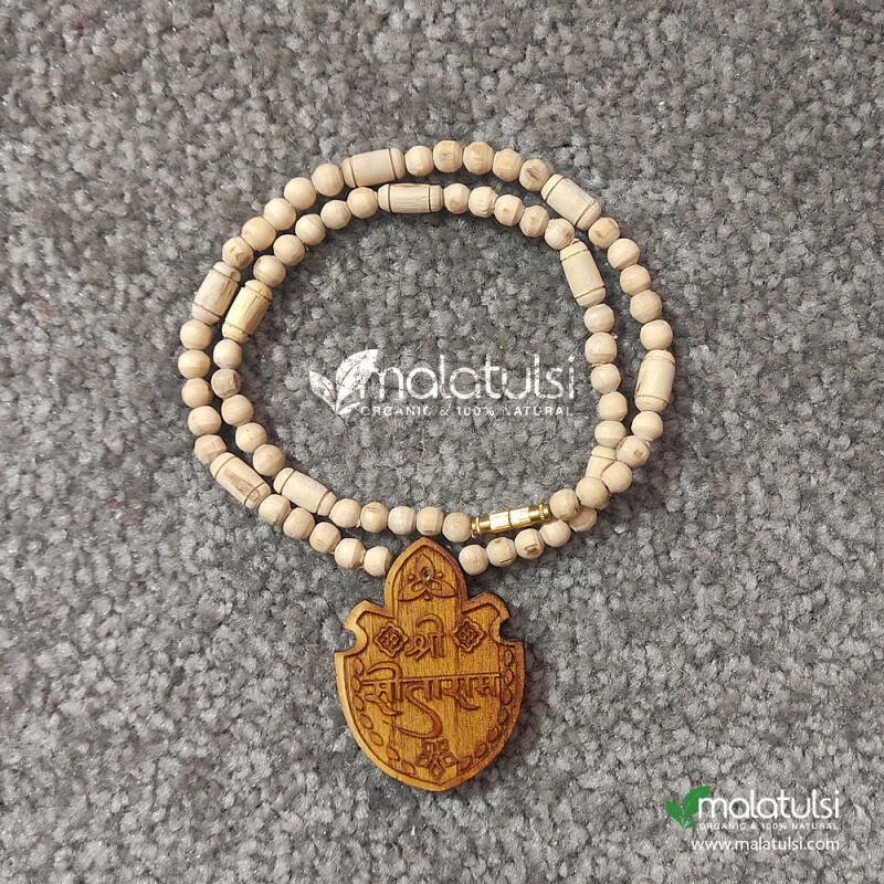 Sita Ram Tulsi Locket Mala