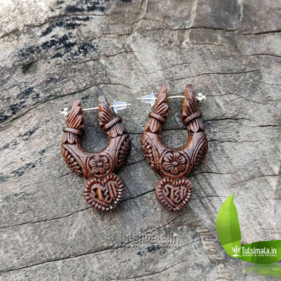 Radha Naam Pure Tulsi Earrings